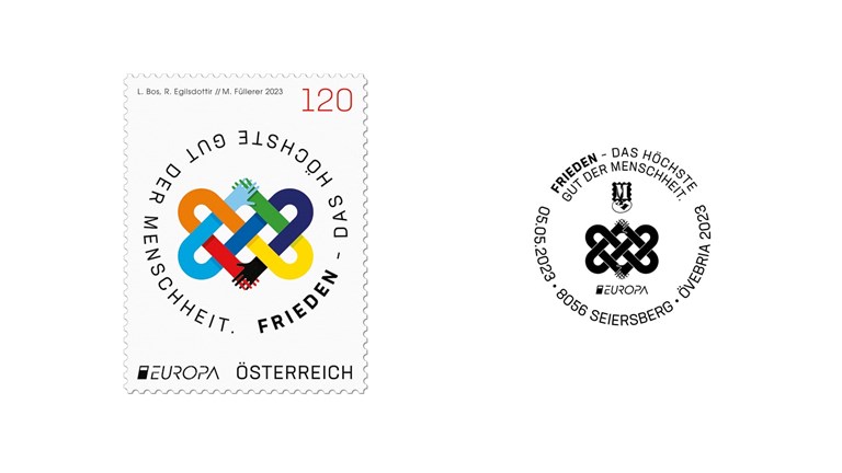 Special stamp Europe 2023 - Peace